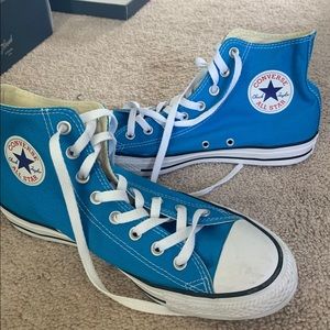 High top Converse blue - size 10
